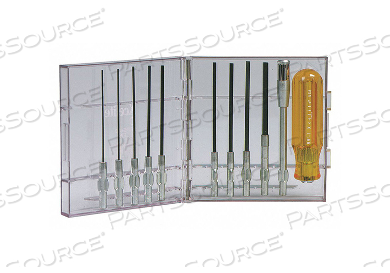 PRECISION SCREWDRIVER SET HEX 11 PCS. by Xcelite PRECISION SCREWDRIVER SET HEX 11 PCS. by Xcelite