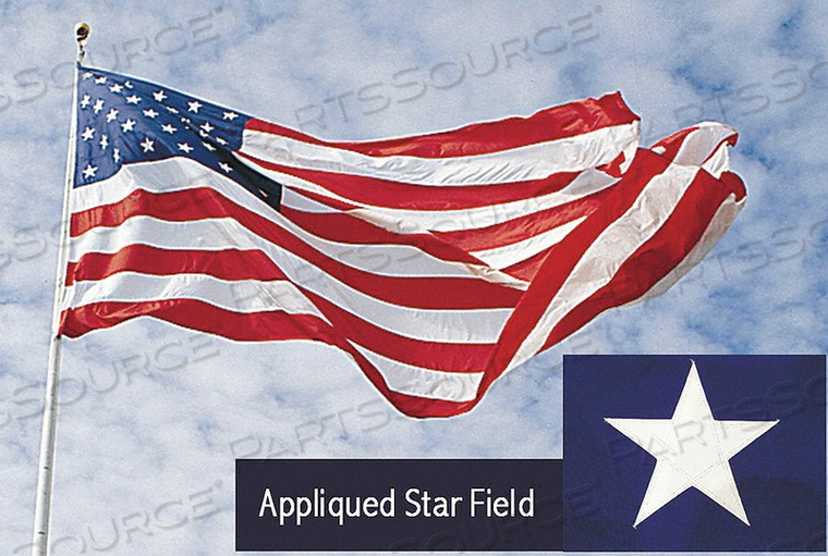 US FLAG 30X50 FT POLYESTER by Annin Flagmakers US FLAG 30X50 FT POLYESTER by Annin Flagmakers