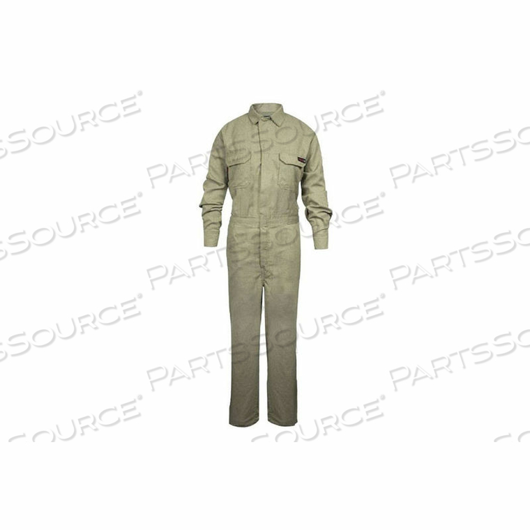 TECGEN SELECT WOMEN'S FLAME RESISTANT WORK SHIRT, 2XL, TAN, TCGSSWN001122XLRG00 by National Safety Apparel