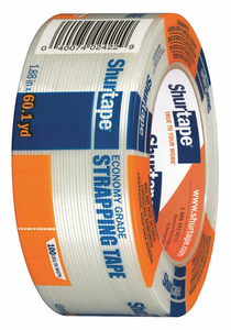 PACKAGING TAPE 48MM W CLEAR 4-47/64 DIA by Shurtape