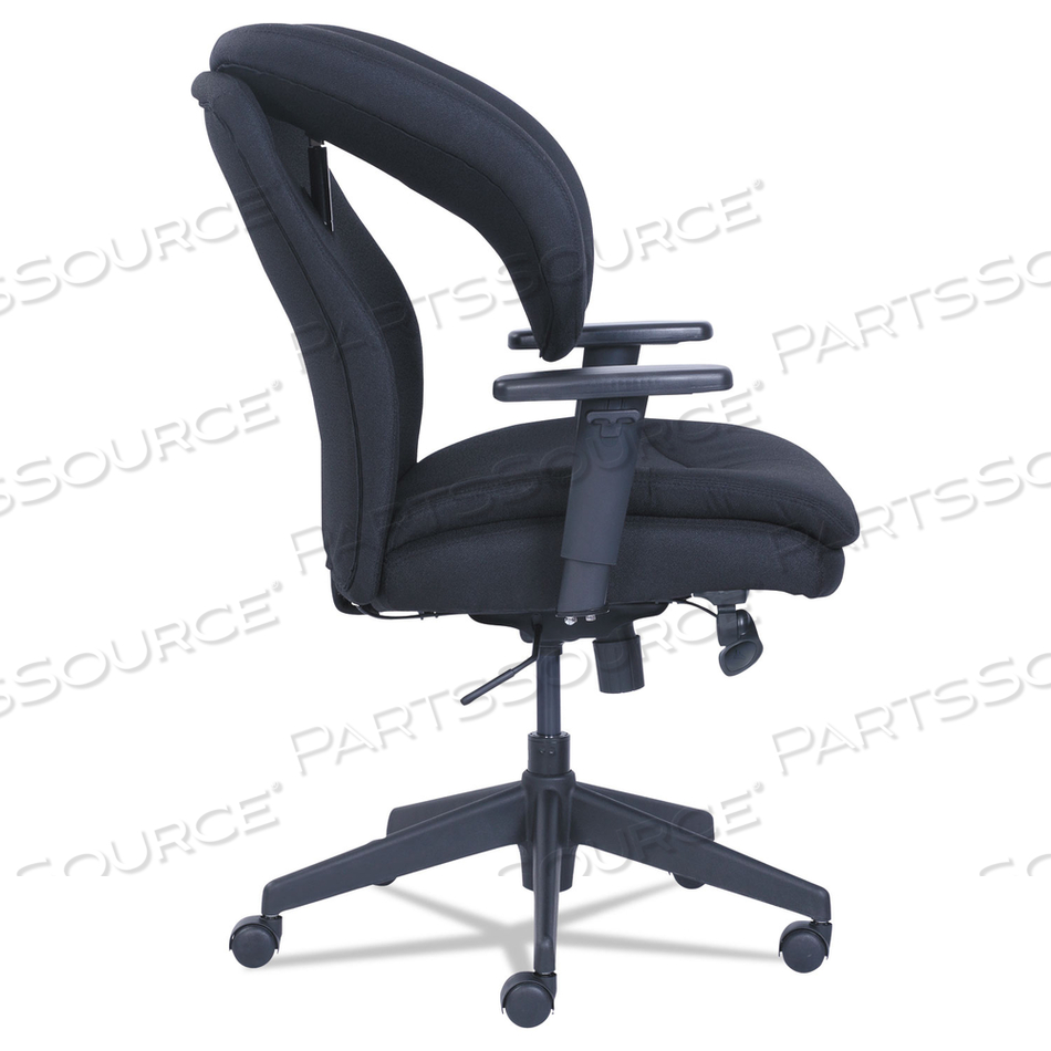 COSSET ERGONOMIC TASK CHAIR, SUPPORTS UP TO 275 LB, 19.5" TO 22.5" SEAT HEIGHT, BLACK COSSET ERGONOMIC TASK CHAIR, SUPPORTS UP TO 275 LB, 19.5" TO 22.5" SEAT HEIGHT, BLACK