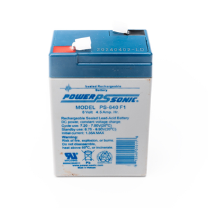 6V 4.5AH ABS PLASTIC RECHARGEABLE SEALED LEAD ACID BATTERY by Bayer Healthcare LLC