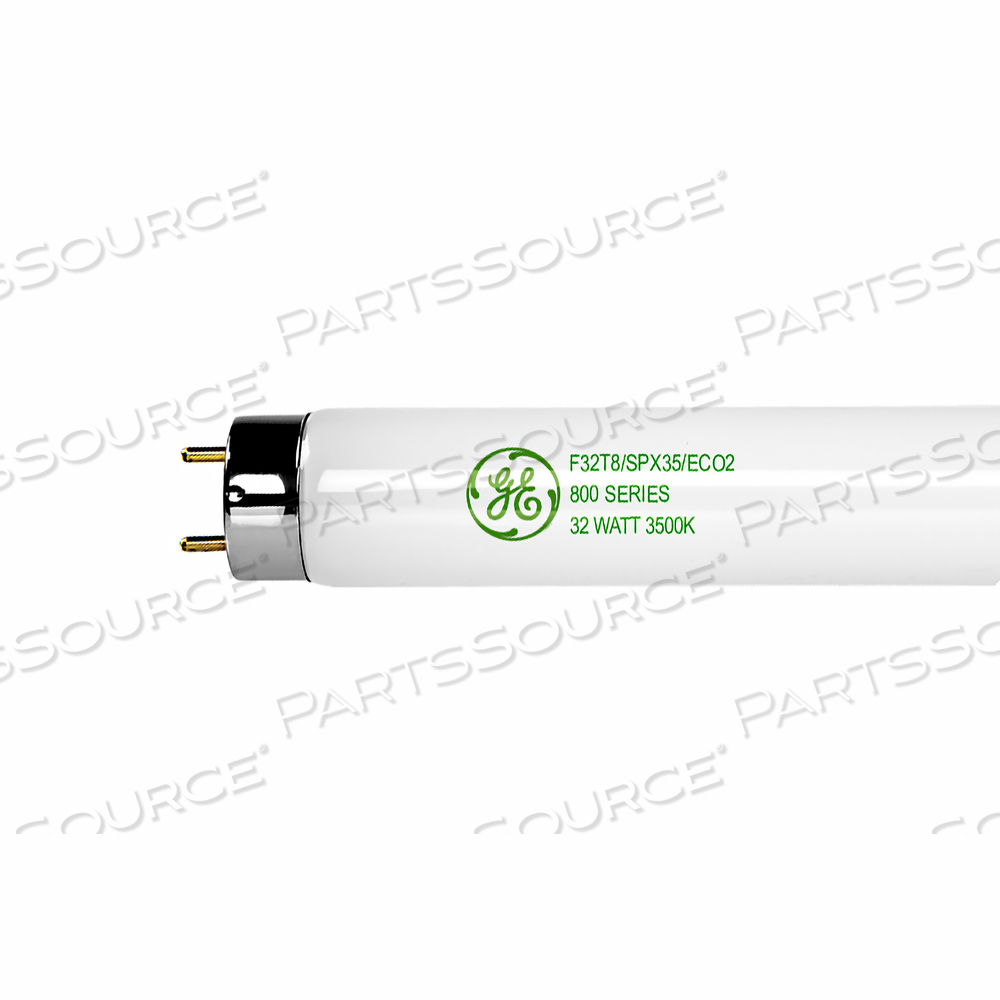 LINEAR FLUORESCENT BULB, T8, 32 WATT, 3500K, 2950 LUMENS 