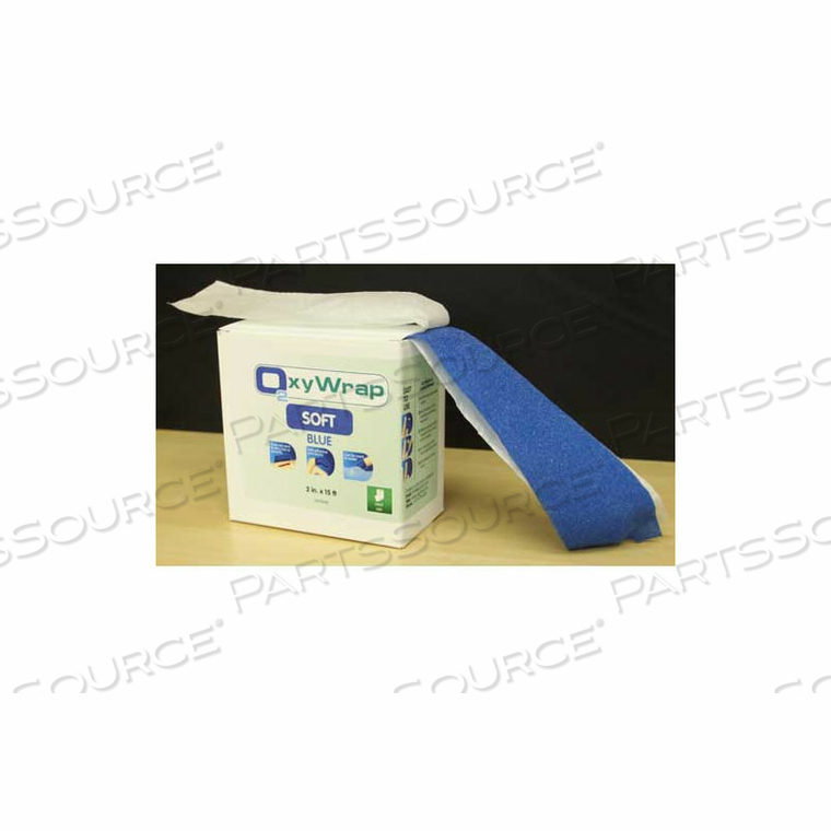 24 ROLL CASE OF OXYWRAP SOFT BLUE 