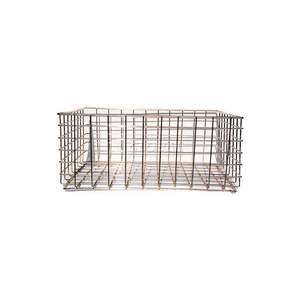 WIRE STACKING BASKET, PRICE EACH FOR QTY 1-4 by Marlin Steel Wire Products Inc