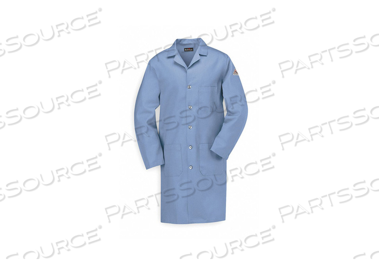 BULWARK UNISEX EXCEL FLAME-RESISTANT LAB COAT, 7 OZ., LIGHT BLUE, COTTON, 2XL by VF Imagewear, Inc.