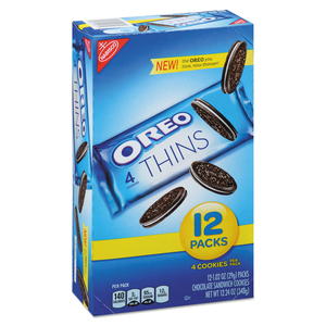 SINGLE SERVE PACKS CHOCOLATE OREO COOKIES - 12/BOX by Nabisco