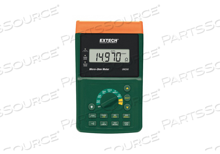 MICRO OHM METER 60M OHMS-6000 OHMS by Extech Instruments MICRO OHM METER 60M OHMS-6000 OHMS by Extech Instruments