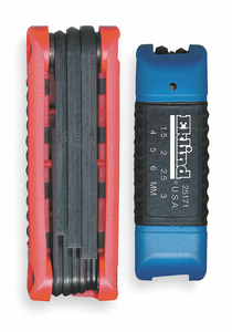 FOLDING HEX KEY SET 16 PIECES by Eklind Tool Company