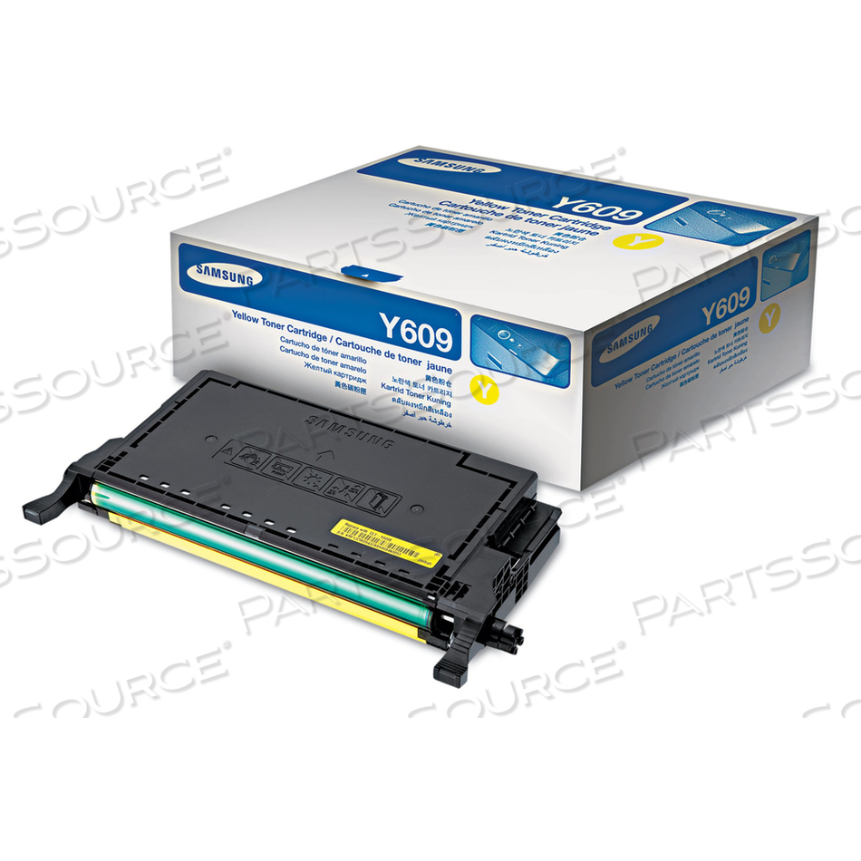 SU561A (CLT-Y609S) HIGH-YIELD TONER, 7,000 PAGE-YIELD, YELLOW 