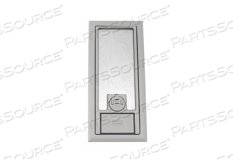 3 SERVICE FB SCRUB WATER COVER GRAY by Hubbell Incorporated, Wiring Device-Kellums