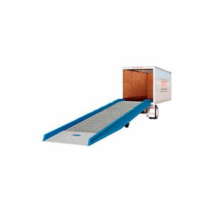 20SYS8436L STEEL YARD RAMP FORKLIFT DOCK RAMP 36'LX84"W 20,000 LB. WITH RAMP CLAMPS by Bluff