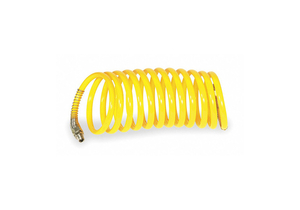 COILED AIR HOSE 1/2 ID X 12 FT 170 PSI by Speedaire