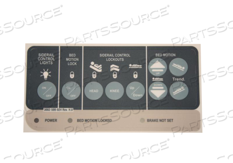 STANDARD MODULE LABEL FOR FOOT BOARD ASSEMBLY STANDARD MODULE LABEL FOR FOOT BOARD ASSEMBLY