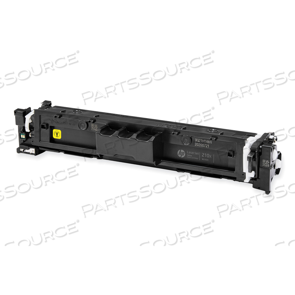 HP 210X, (W2102X) HIGH-YIELD YELLOW ORIGINAL LASERJET TONER CARTRIDGE by HP (Hewlett-Packard)