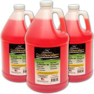 QWIKDESCALER+ CONCENTRATED DESCALER SOLUTION QT7710 1 GALLON by Qwikproducts