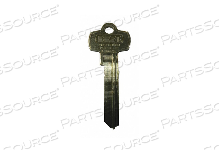 KEY BLANK BEST LOCK STANDARD 1P KEYWAY by Best