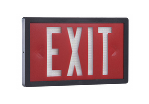 SELF-LUMINOUS EXIT SIGN 20 YR. 2 FACE by Isolite