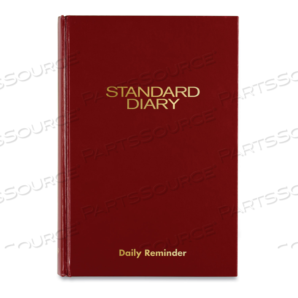 STANDARD DIARY DAILY REMINDER BOOK, 2023 EDITION, MEDIUM/COLLEGE RULE, RED COVER, 8.25 X 5.75, 201 SHEETS by At-A-Glance