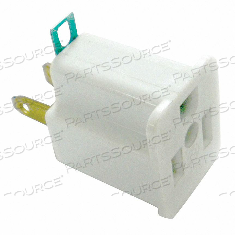 ADAPTER 1 OUTLET WHITE by Power First