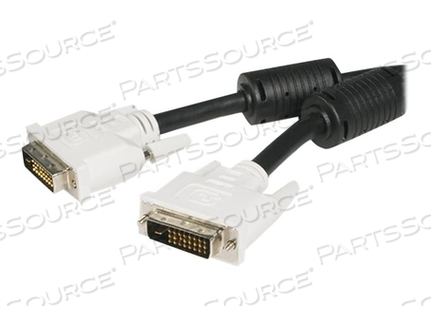 50 FT DVI-D DUAL LINK CABLE - M/M - DVI CABLE - DUAL LINK - DVI-D (M) TO DVI-D (M) - 50 FT - BLACK by StarTech.com Ltd. 50 FT DVI-D DUAL LINK CABLE - M/M - DVI CABLE - DUAL LINK - DVI-D (M) TO DVI-D (M) - 50 FT - BLACK by StarTech.com Ltd.