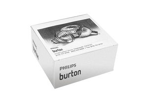 HALOGEN LAMP, 35 W, 0.48 IN DIA, GY6.35 BASE, WARM WHITE, 3500 K, T11, 120 V, 4000 HR AVERAGE LIFE, 860 LUMENS, 1.5 IN, 3/BOX by Burton Medical