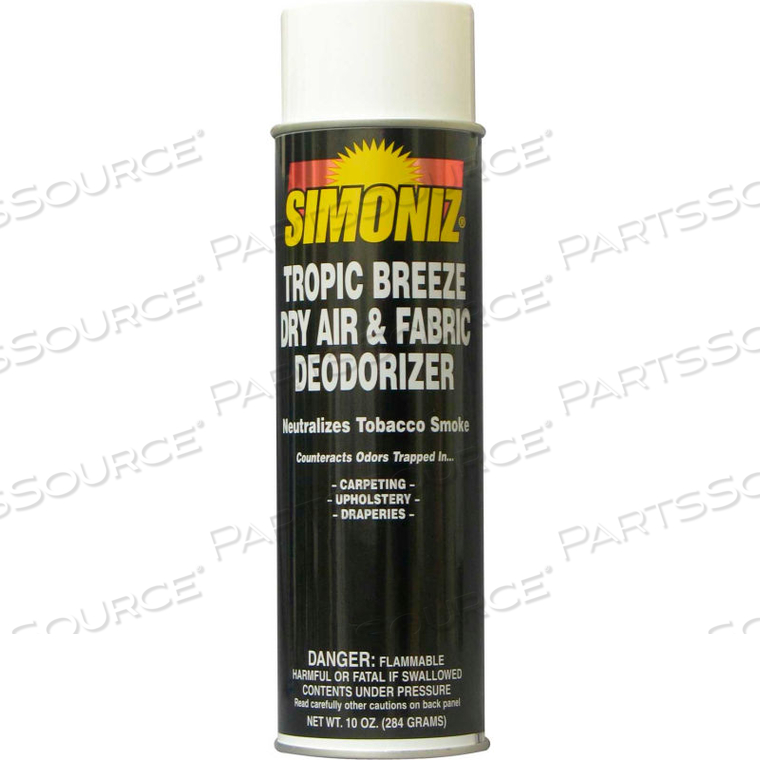 AEROSOL TROPIC BREEZE DEODORIZER 20 OZ., PKG QTY 12 