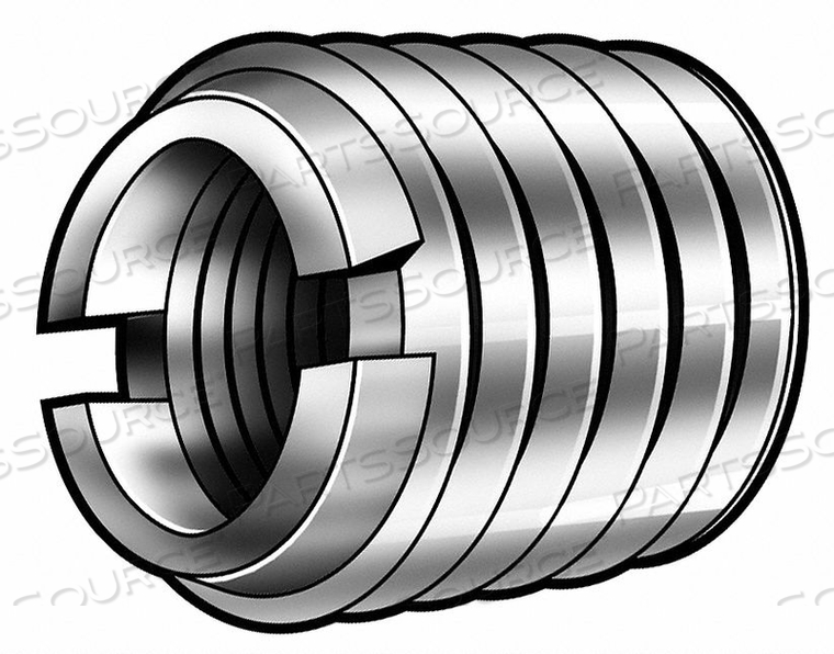 THREAD INSERT SS M4X0.7X7.5MM PK5 by E-Z Lok THREAD INSERT SS M4X0.7X7.5MM PK5 by E-Z Lok