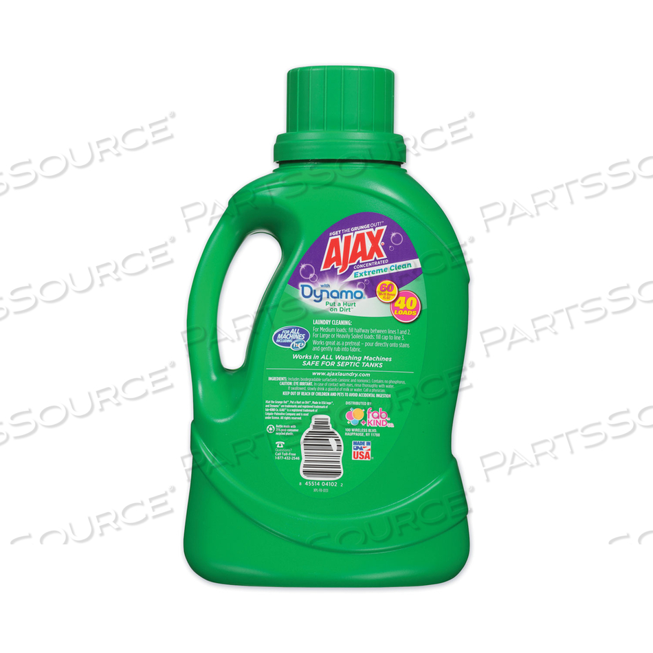 LAUNDRY DETERGENT LIQUID, EXTREME CLEAN, MOUNTAIN AIR SCENT, 40 LOADS, 60 OZ BOTTLE, 6/CARTON 