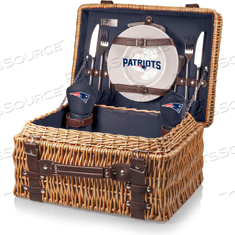 CHAMPION PICNIC BASKET - NAVY/SLATE (NEW ENGLAND PATRIOTS) DIGITAL PRINT 