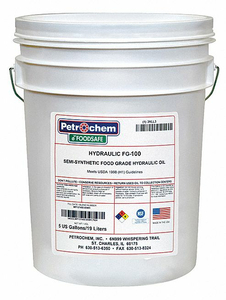 FOOD GRADE SEMISYN HYDRAULIC OIL ISO 100 by Petrochem