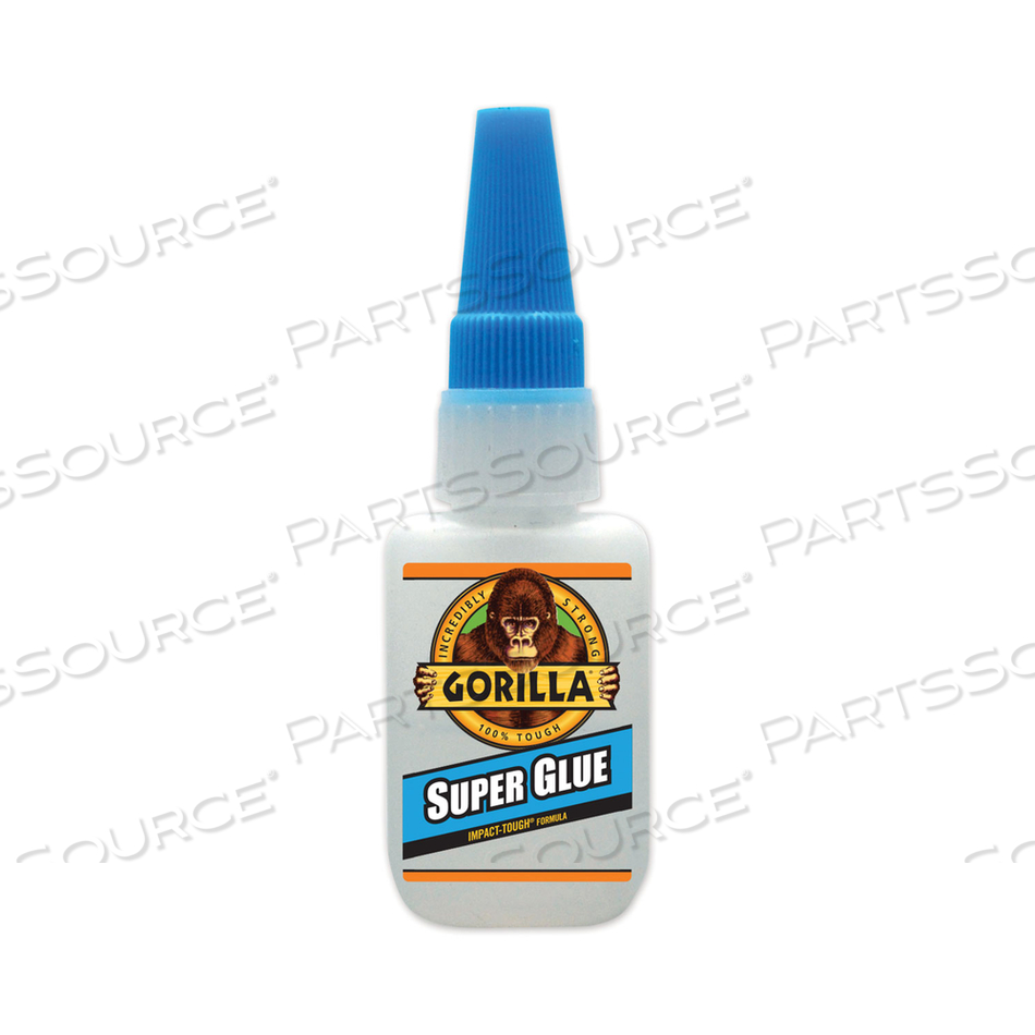 SUPER GLUE, 0.53 OZ, DRIES CLEAR 