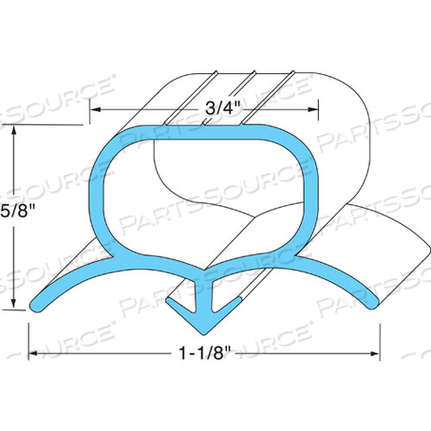 DOOR GASKET 24-5/8 X 26-1/4 