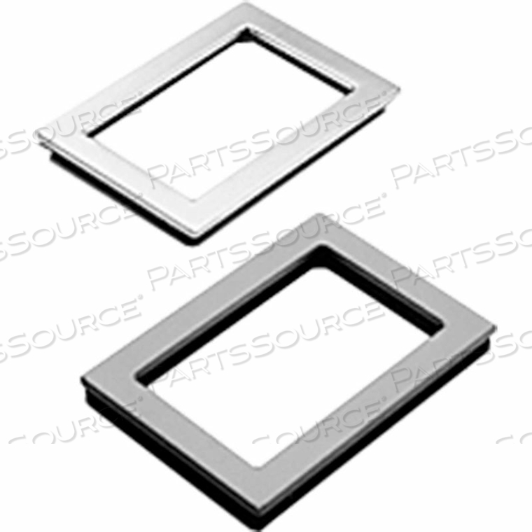 WINDOW KIT, 13.00X3.00, 15.50X5.50, STEEL/GRAY 