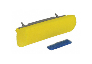 SPONGE WET MOP KIT 9 W X 3-1/2 D YELLOW by Quickie