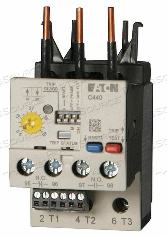 OVERLOAD RELAY 1 TO 5A CLASS 10/20/30 3P by Eaton OVERLOAD RELAY 1 TO 5A CLASS 10/20/30 3P by Eaton