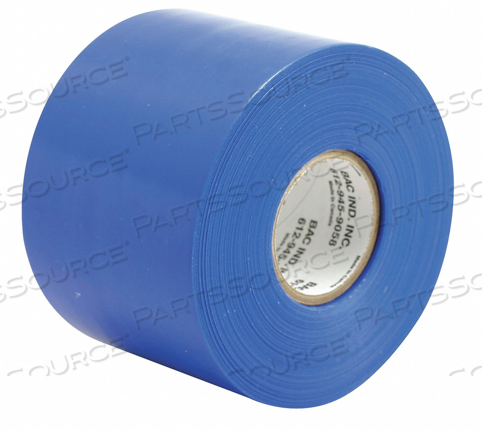 TARP TAPE 3 IN X 36 YD 7.5 MIL BLUE by Bac Industries TARP TAPE 3 IN X 36 YD 7.5 MIL BLUE by Bac Industries