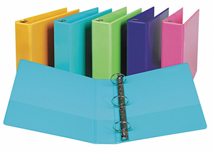 3-RING BINDER 2 TURQUOISE PK2 by Samsill 3-RING BINDER 2 TURQUOISE PK2 by Samsill