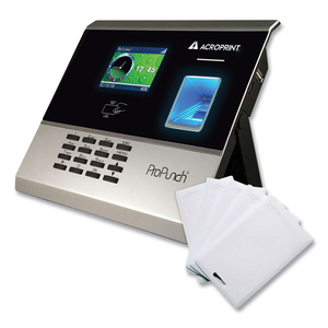 PROPUNCH BIOMETRIC AND PROXIMITY BUNDLE, 50 EMPLOYEES, BLACK by Acroprint