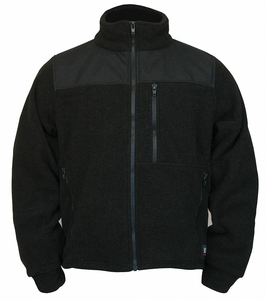 FLAME RESISTANT JACKET HRC2 BLACK 3XLT by DragonWear