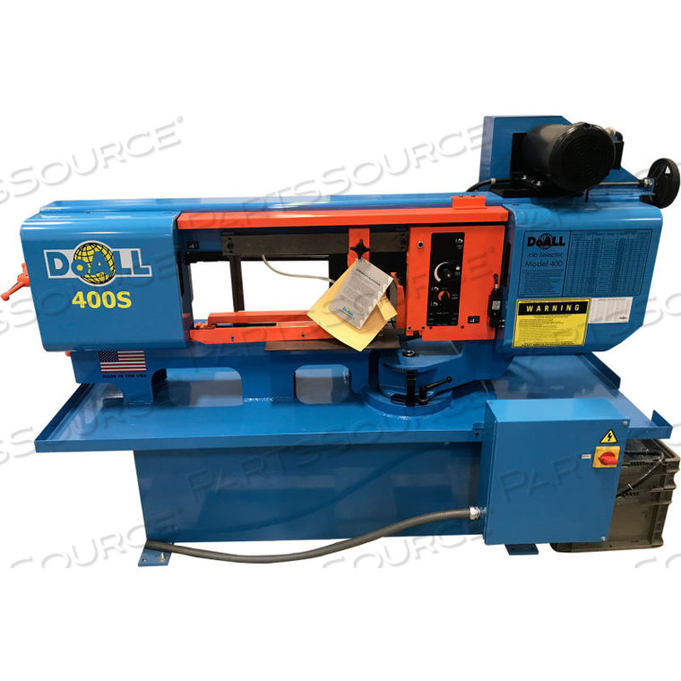 HORIZONTAL STRUCTURUAL BAND SAW, 10" X 16" CUTTING CAPACITY, 230V, 2HP, 3-PH. 