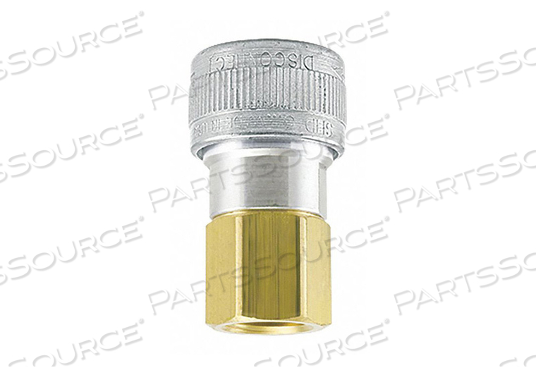 SOCKET 1/2 3/8 FPT ALUM/STL/BRS by Foster