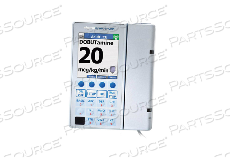 SIGMA SPECTRUM NON WIRELESS SW V6.02.07 INFUSION PUMP BY BAXTER HEALTHCARE CORP. SIGMA SPECTRUM NON WIRELESS SW V6.02.07 