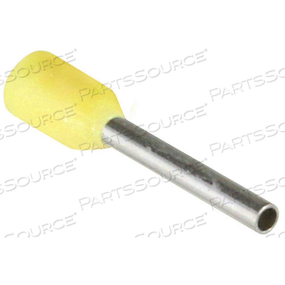 FERRULE, YELLOW, NYLON, 24 AWG – 24 AWG WIRE SIZE RANGE by Approved Vendor