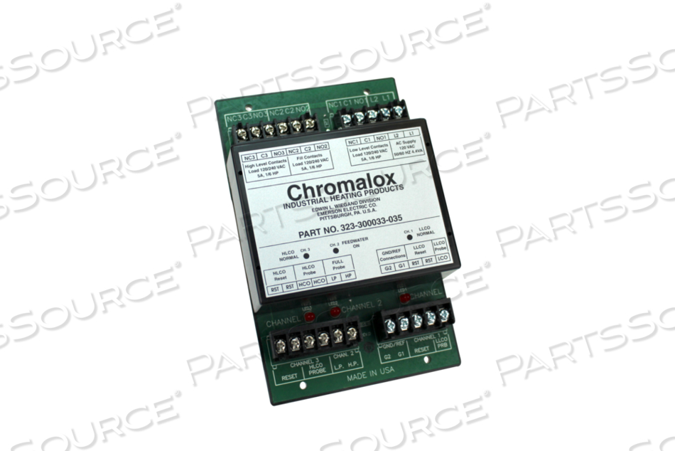 CONTROL BOILER FOR LB AND CHROMALOX GENERATOR by STERIS Corporation CONTROL BOILER FOR LB AND CHROMALOX GENERATOR by STERIS Corporation