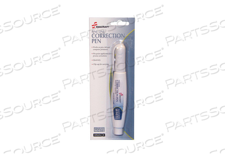 CORRECTION PEN PEN TIP 12ML by Ability One