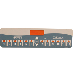 OVERLAY, TIMER, 12 PRODUCT by Fastron Parts/Equipment