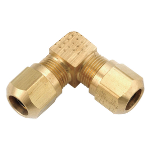 UNION ELBOW COMPRESSION BRASS 1/2IN TUBE by Anderson Metals