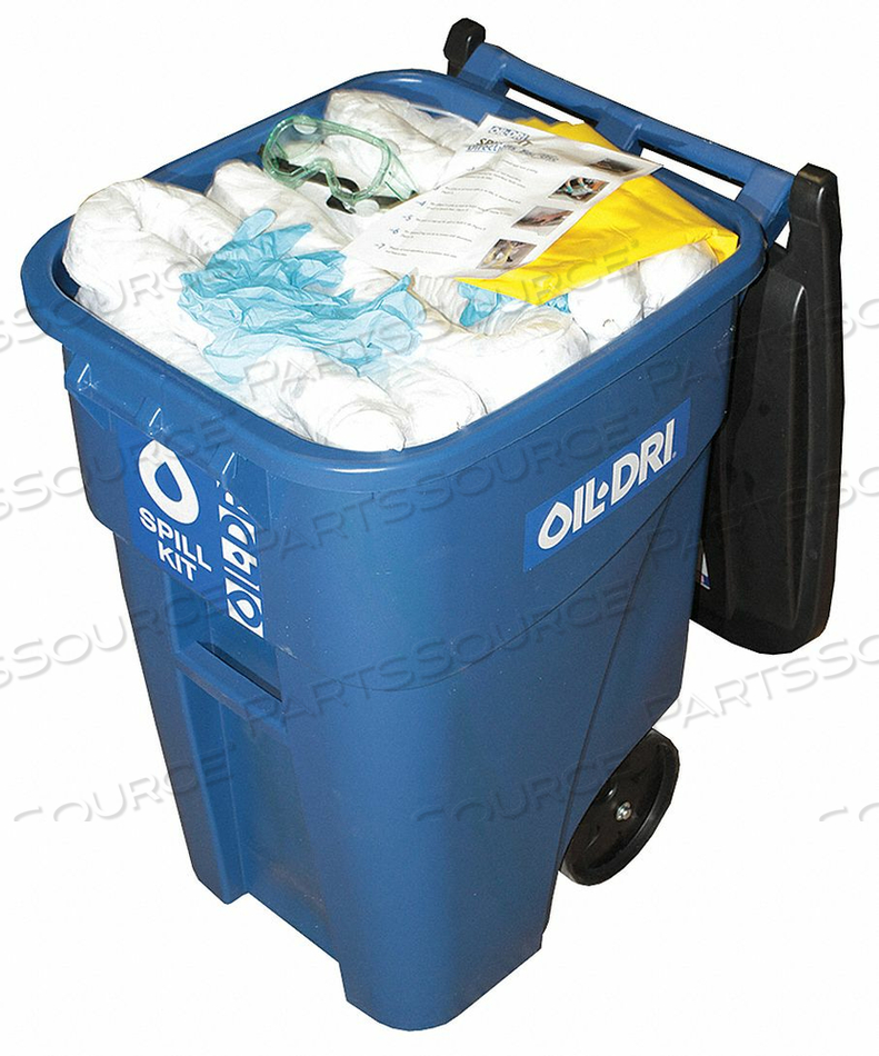 OIL ONLY SPILL KIT, 50 GALLON CAPACITY by Oil-Dri