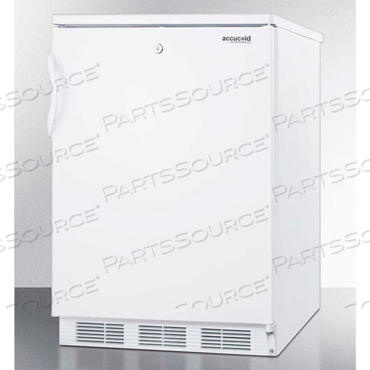 FREESTANDING ALL REFRIGERATOR W/LOCK 5.5 CU. FT. WHITE by Summit Appliance (Div. of Felix Storch, Inc.) FREESTANDING ALL REFRIGERATOR W/LOCK 5.5 CU. FT. WHITE by Summit Appliance (Div. of Felix Storch, Inc.)